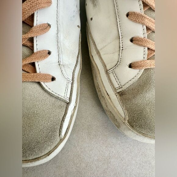 GOLDEN GOOSE Super-Star leather sneakers size 37 - Picture 11 of 14